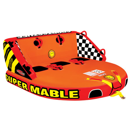 SPORTSSTUFF Sportsstuff 53-2223 Super Mable Inflatable Triple Rider Towable 53-2223